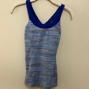 Like new tonka blue Lululemon tank 4